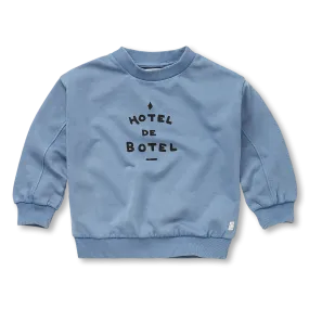 1397-SWEATSHIRT HOTEL DE BOTEL-Shadow Blue