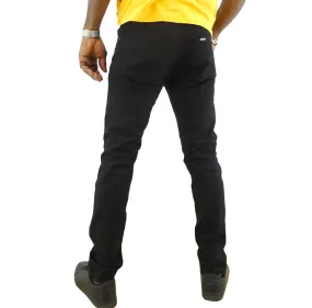 24J1107BLACK, Jordache - Men's Slim Fit Stretch Twill Jeans