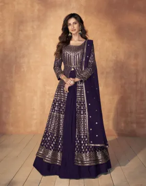 Aashirwad Sequence Readymade Salwar Suit D.No.9889