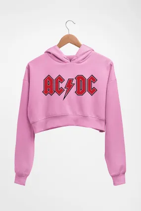 ACDC Crop HOODIE FOR WOMEN