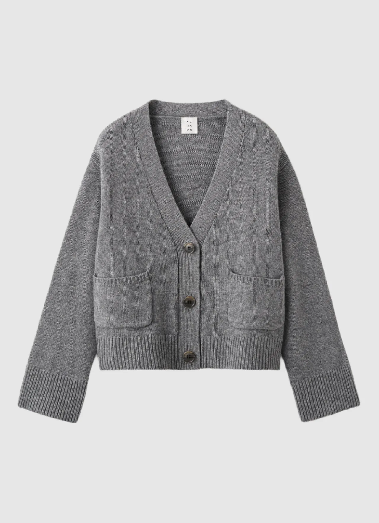 Almada Beja Cardigan in Grey