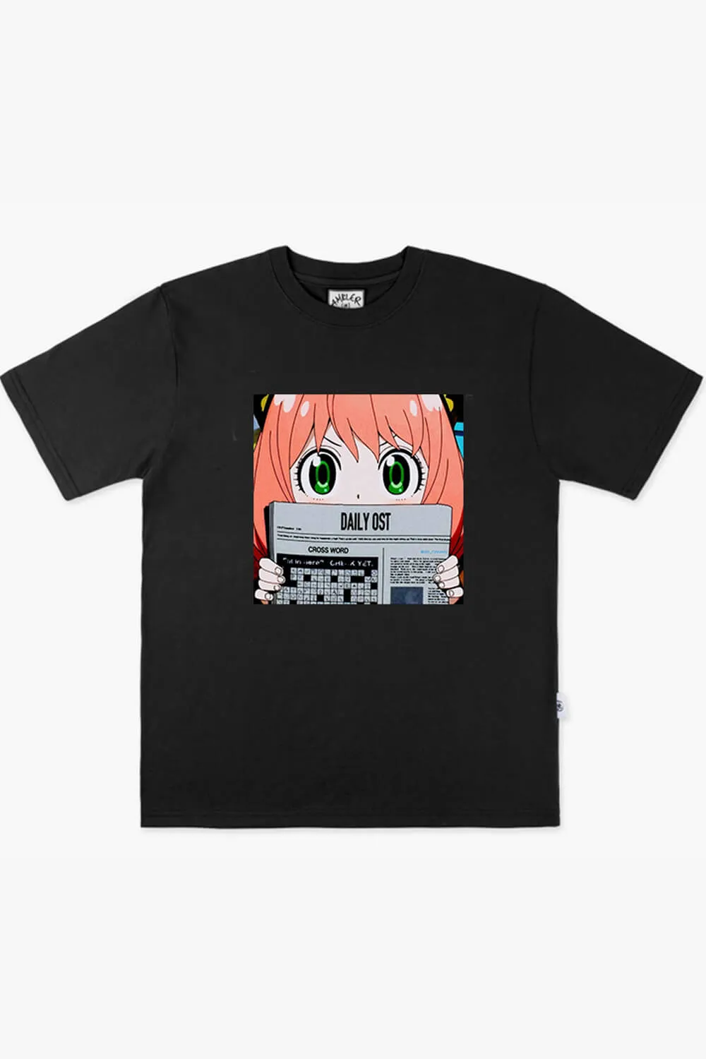 Anime Aesthetic Anya Forger With Newspaper T-Shirt