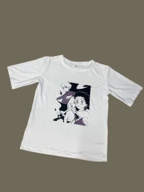 Anime Tshirt Men summer new White Casual short sleeve T Shirt Unisex streetwear   T90463