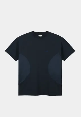 ARTE Theo W Cuts Tee Tee - Navy