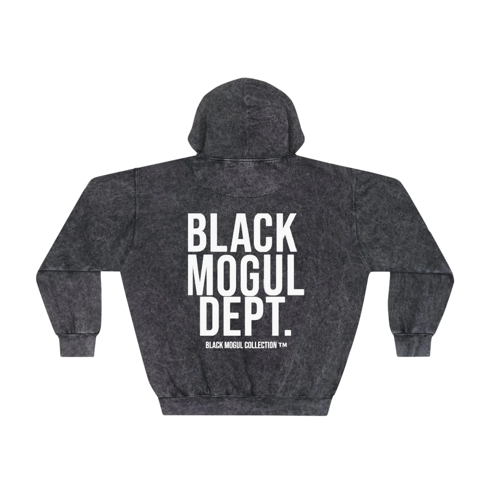 Black Mogul Dept Unisex Mineral Wash Hoodie