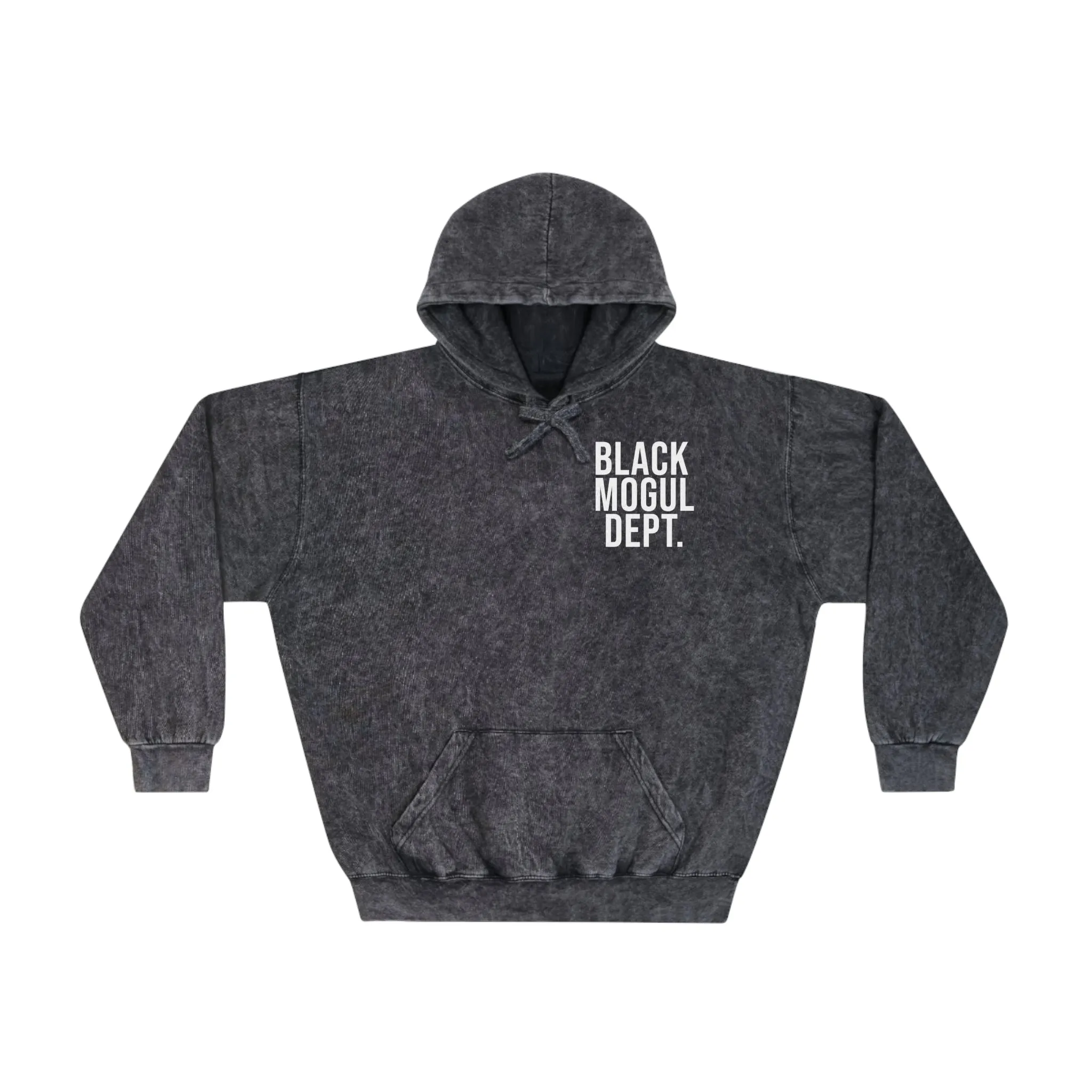 Black Mogul Dept Unisex Mineral Wash Hoodie