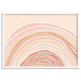Blooming Female in Landscape - Art Print by Leah Cummins