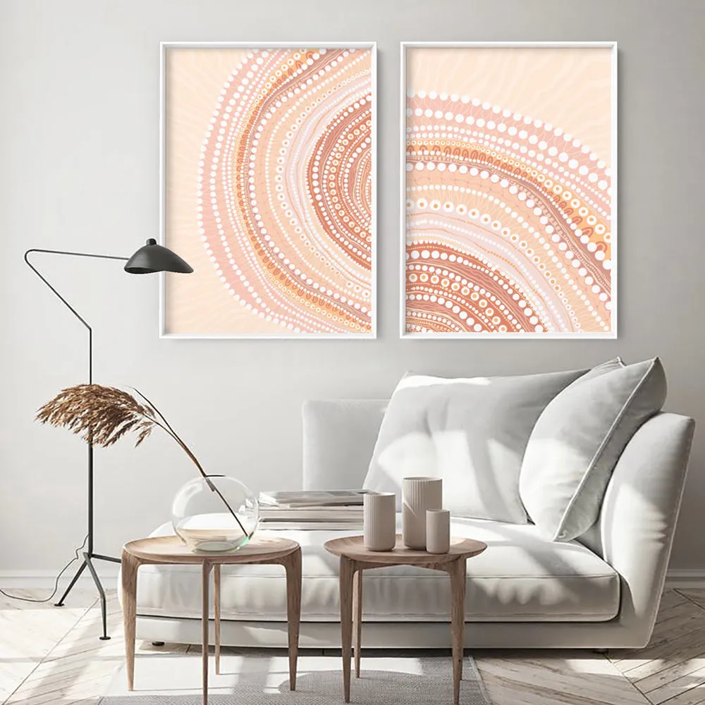 Blooming Female in Landscape - Art Print by Leah Cummins