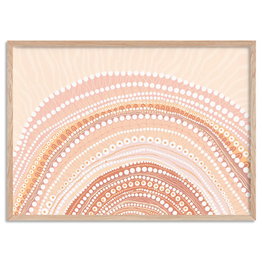 Blooming Female in Landscape - Art Print by Leah Cummins