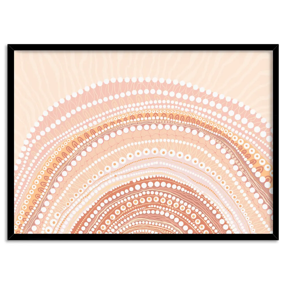 Blooming Female in Landscape - Art Print by Leah Cummins
