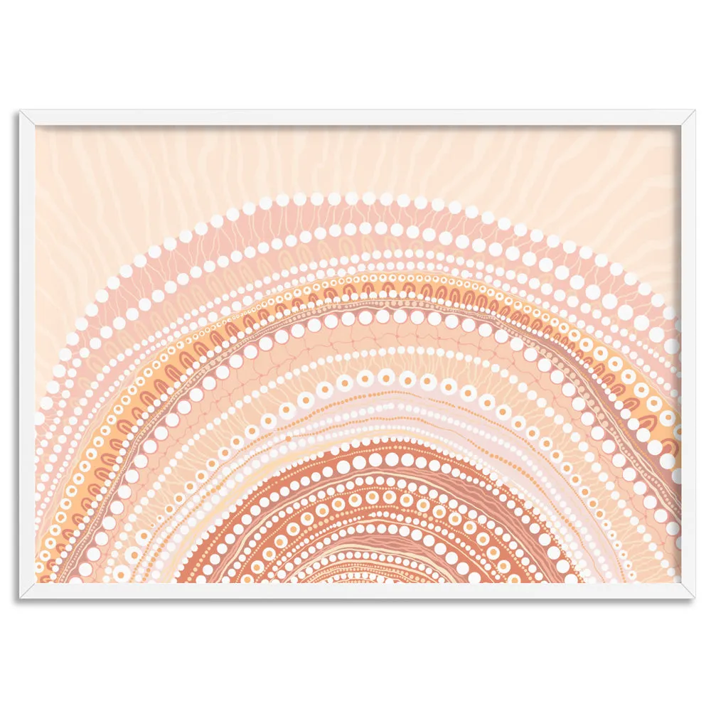 Blooming Female in Landscape - Art Print by Leah Cummins