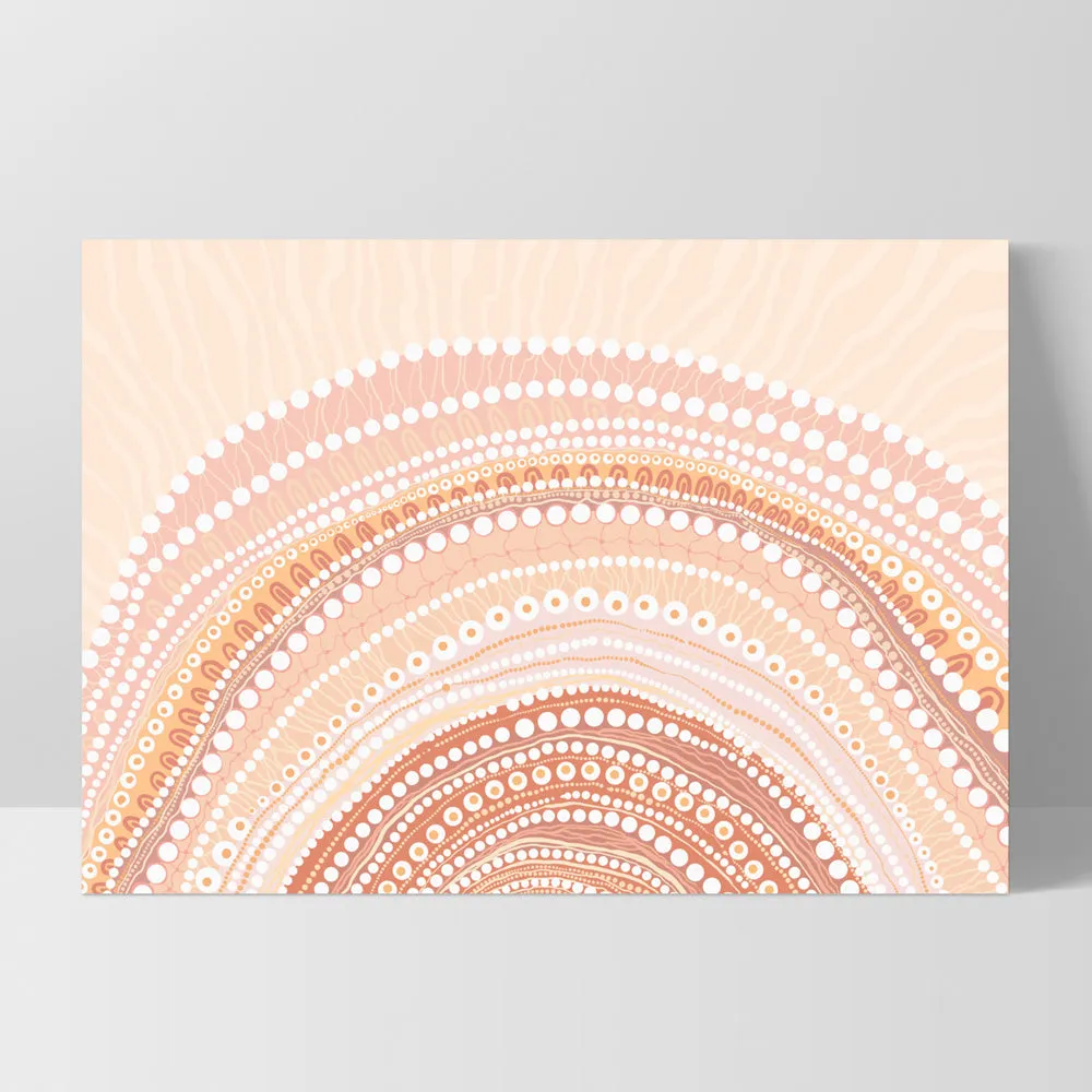 Blooming Female in Landscape - Art Print by Leah Cummins