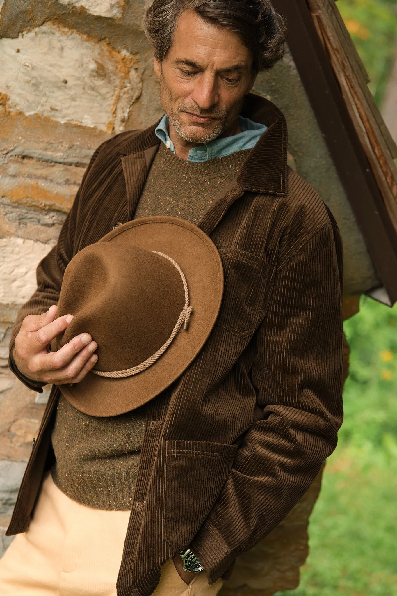 Pecan Bluffton Wool Felt Hat with Optimal Design