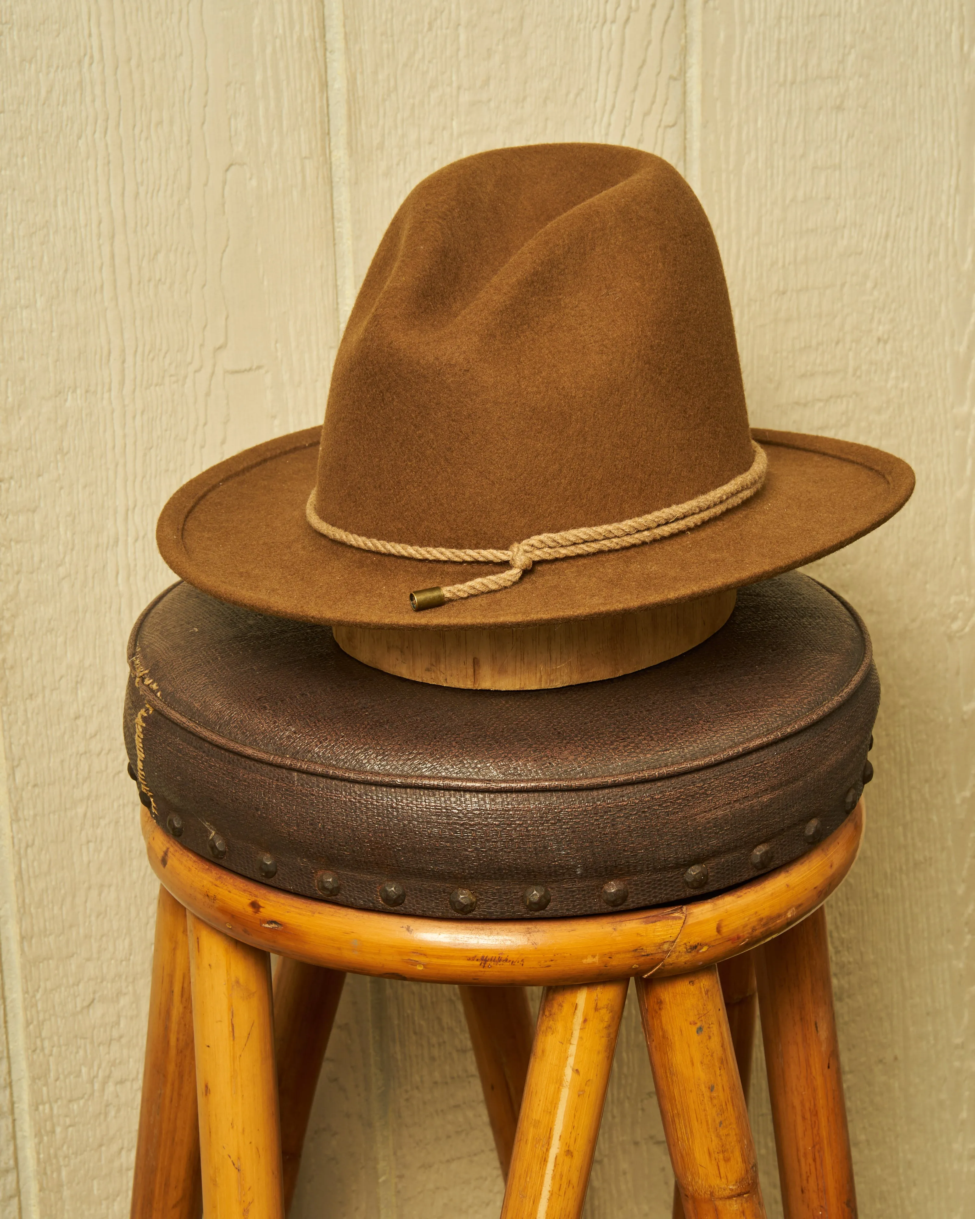 Pecan Bluffton Wool Felt Hat with Optimal Design