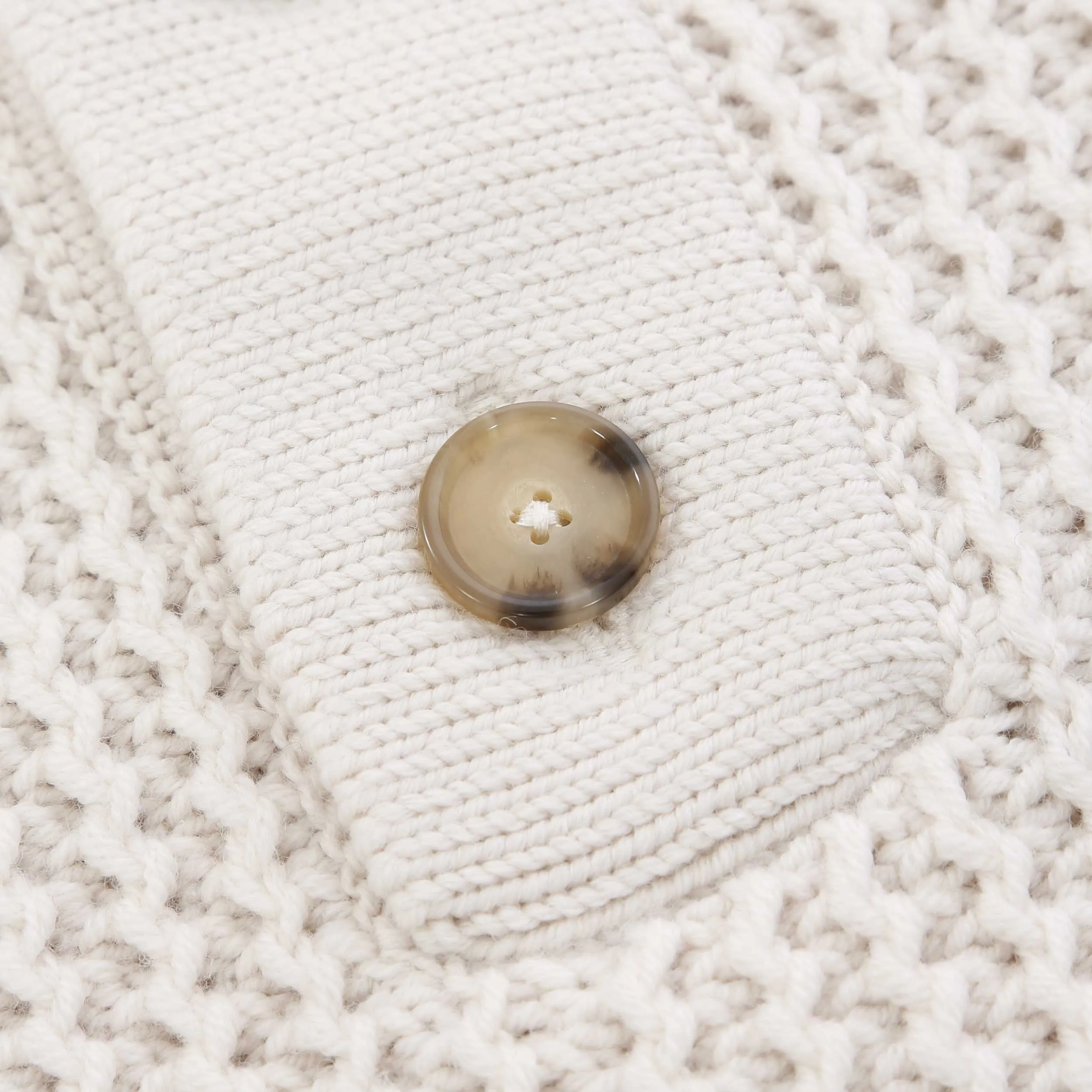 BOSS C Emaximo Knitwear in Open White