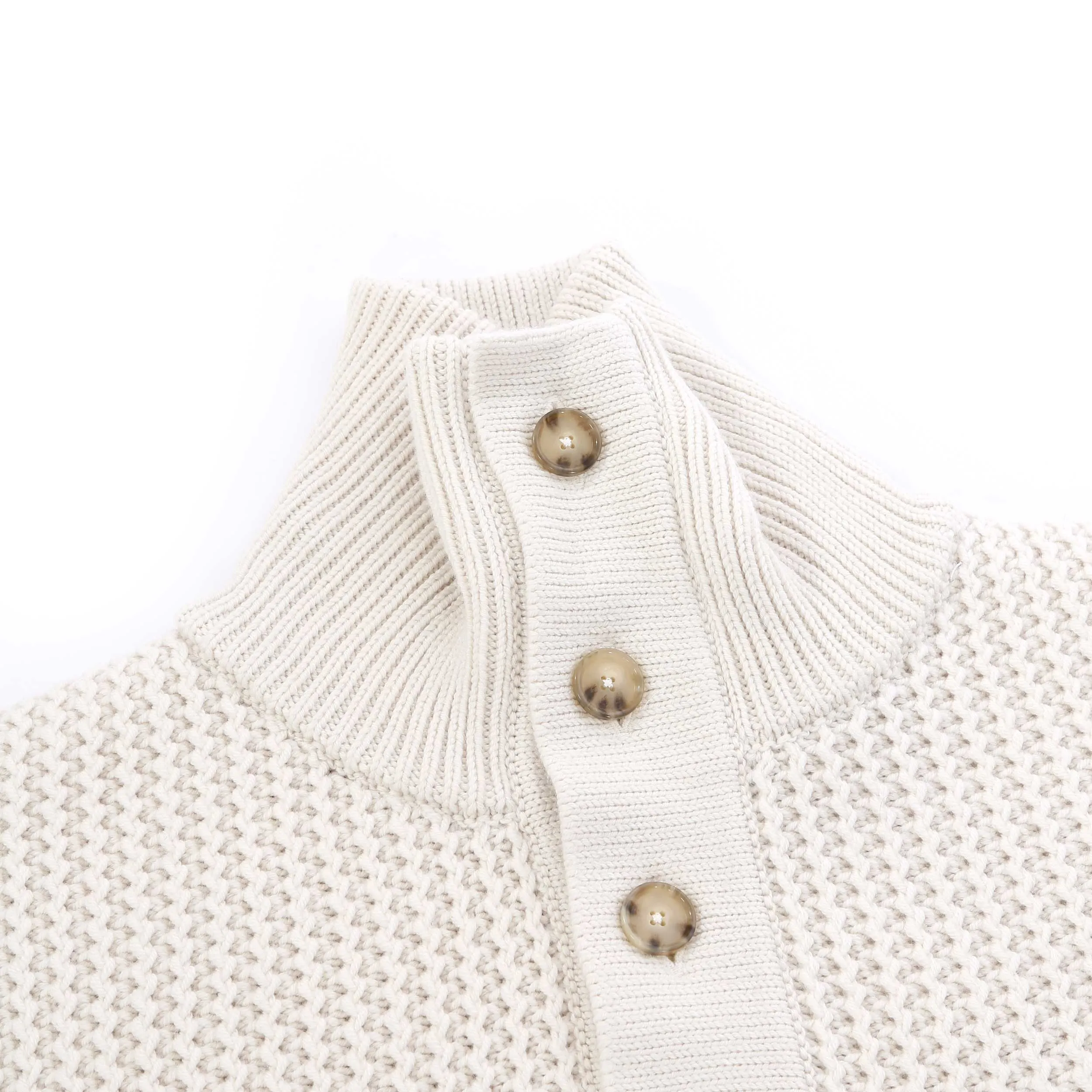 BOSS C Emaximo Knitwear in Open White