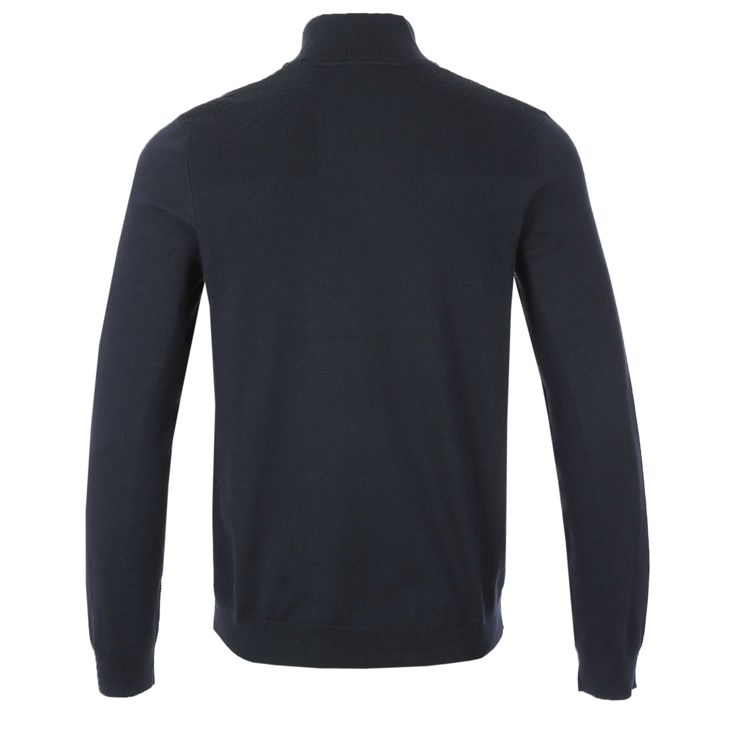 BOSS Momentum X QZ Knitwear in Dark Blue