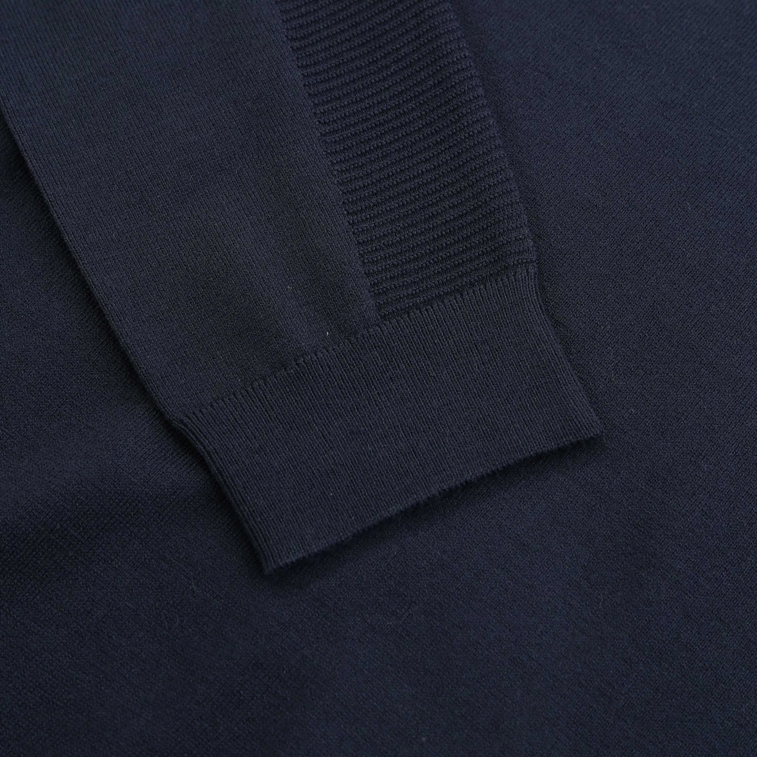 BOSS Momentum X QZ Knitwear in Dark Blue