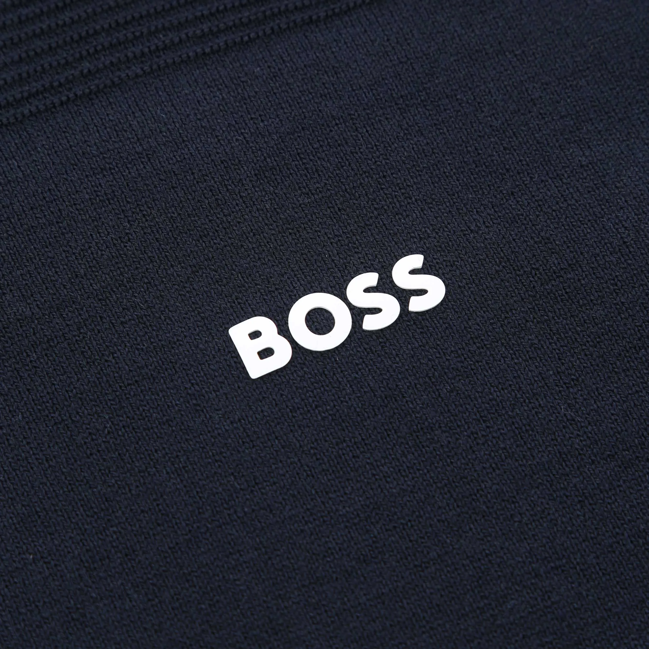 BOSS Momentum X QZ Knitwear in Dark Blue