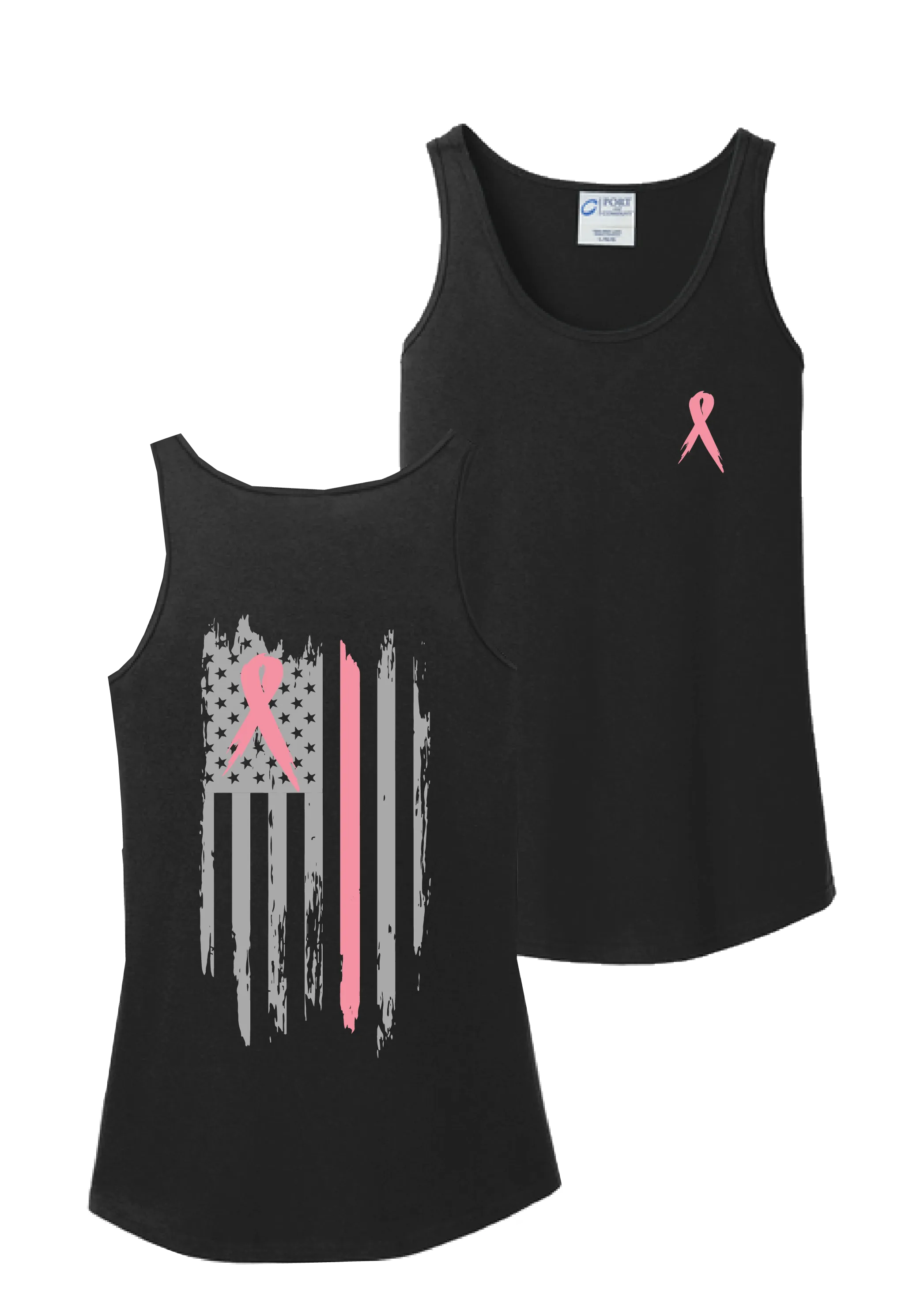 Breast Cancer Awareness Ribbon Tank
