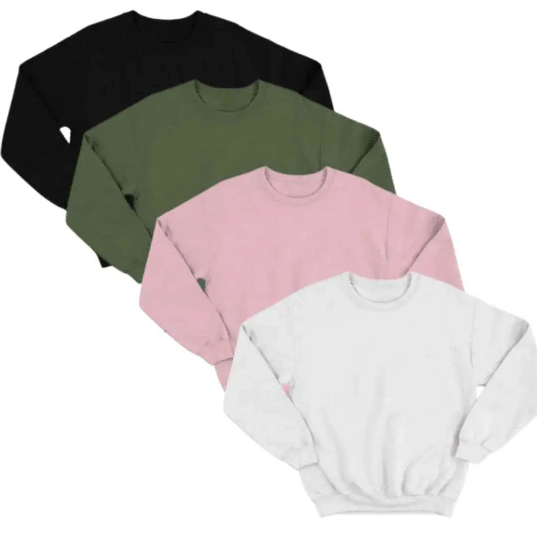 Bundle Of 4 Basic Sweatshirts