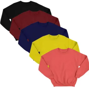 Bundle Of 5 Basic Sweatshirts