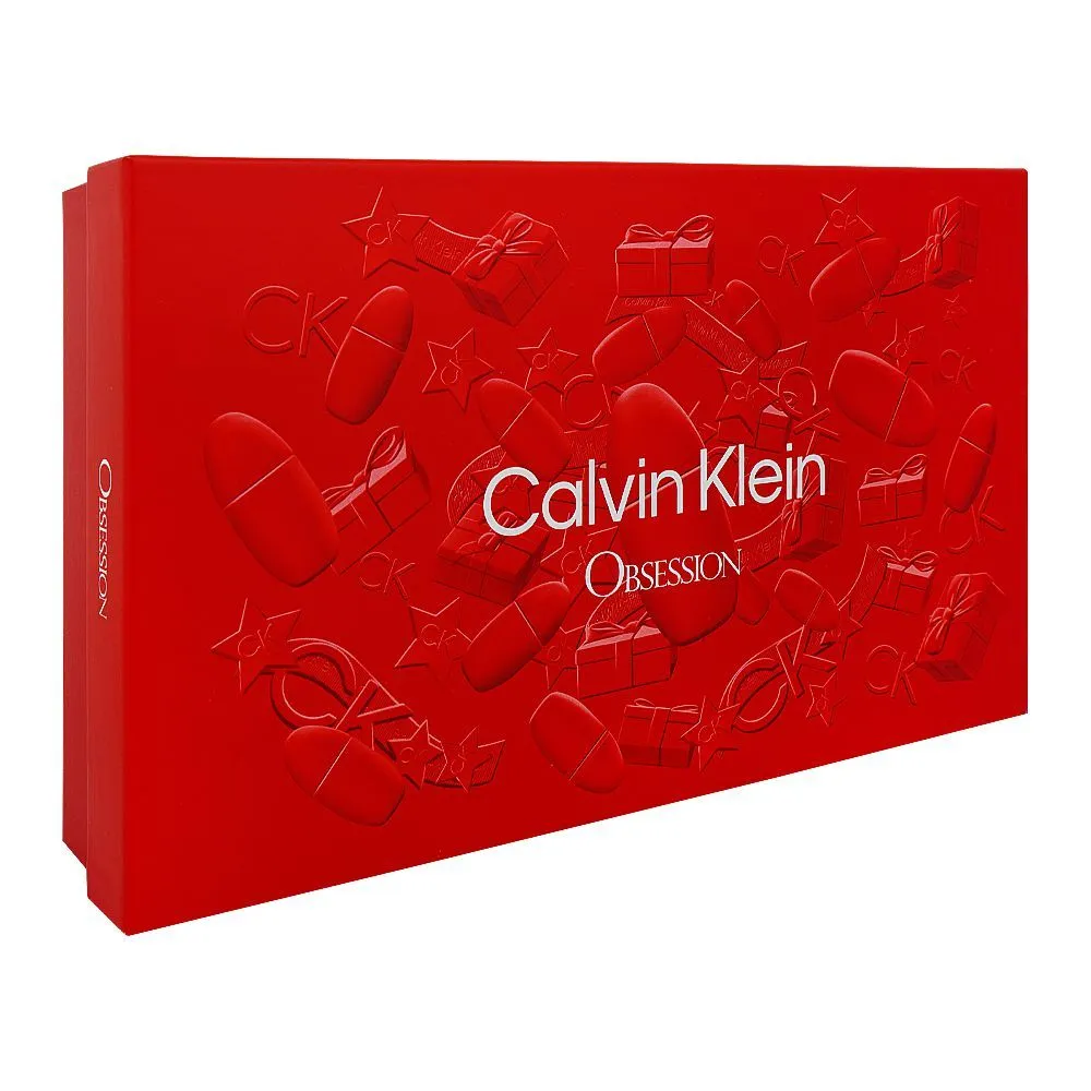 Calvin Klein Obsession Women Set EDP 100Ml EDP 15Ml Body Lotion 200Ml Body Wash 100Ml