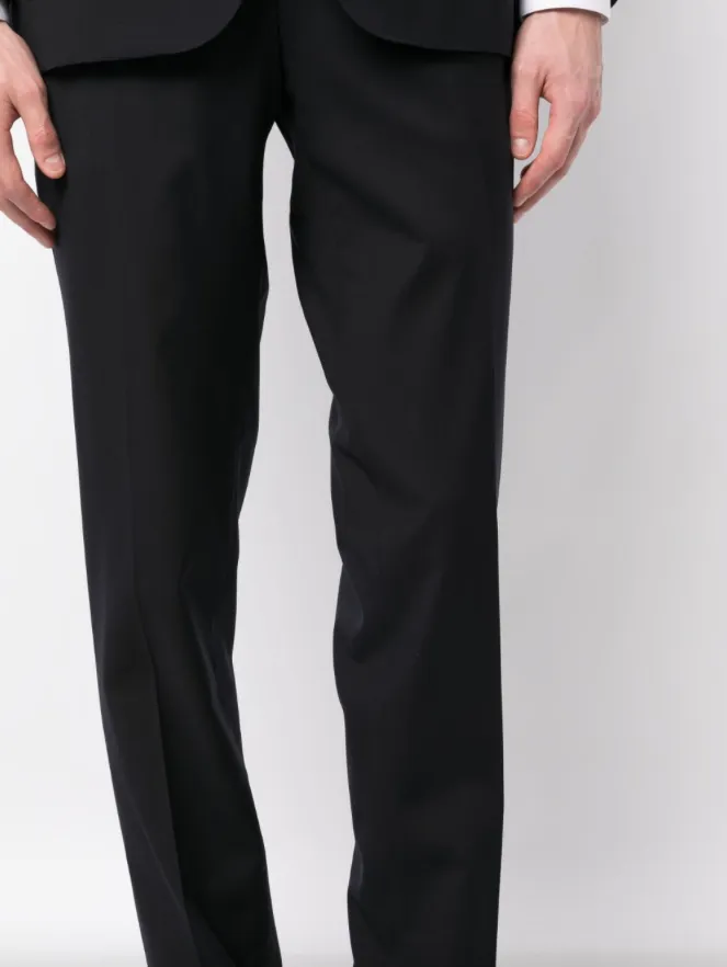 Canali single-breasted wool suit