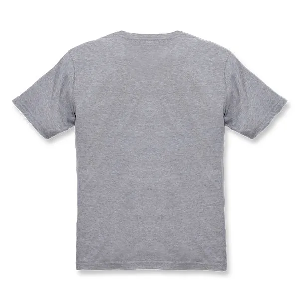 Carhartt&#x20;103203&#x20;Maddock&#x20;Graphic&#x20;Block&#x20;Logo&#x20;s&#x2F;s&#x20;T-Shirt&#x20;-&#x20;Indigo&#x20;Heather