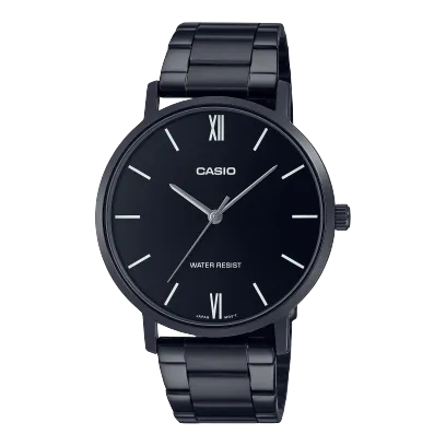 Casio - MTP-VT01B-1BUDF - Stainless Steel Wrist Watch for Men