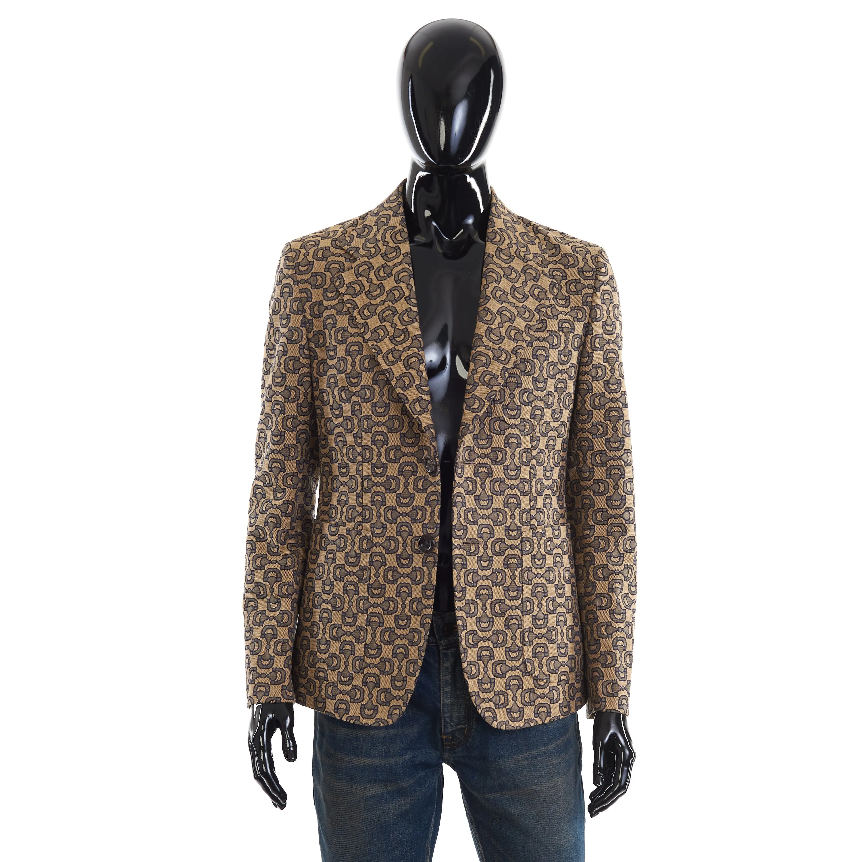 Cotton Horsebit Canvas Jacket
