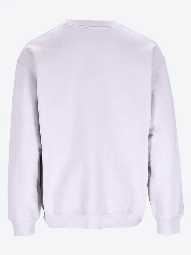Cursive logo crewneck