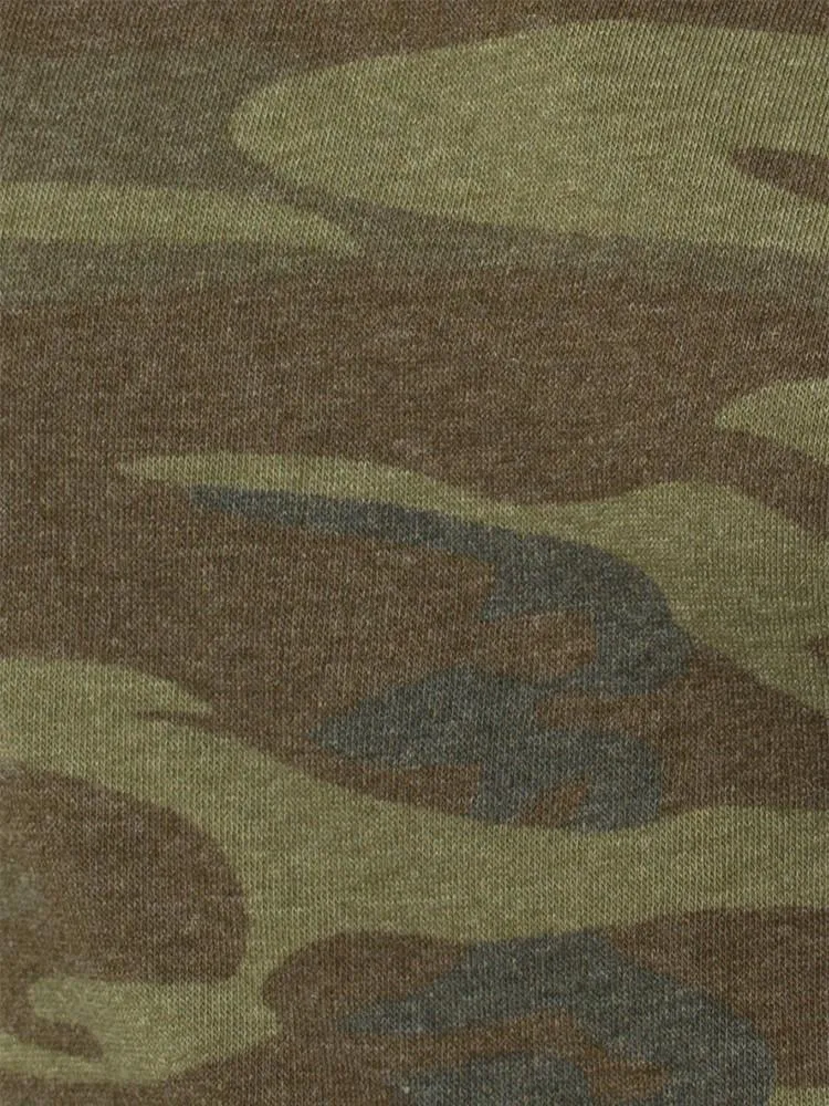 Dash Camo Print Sweatshirt