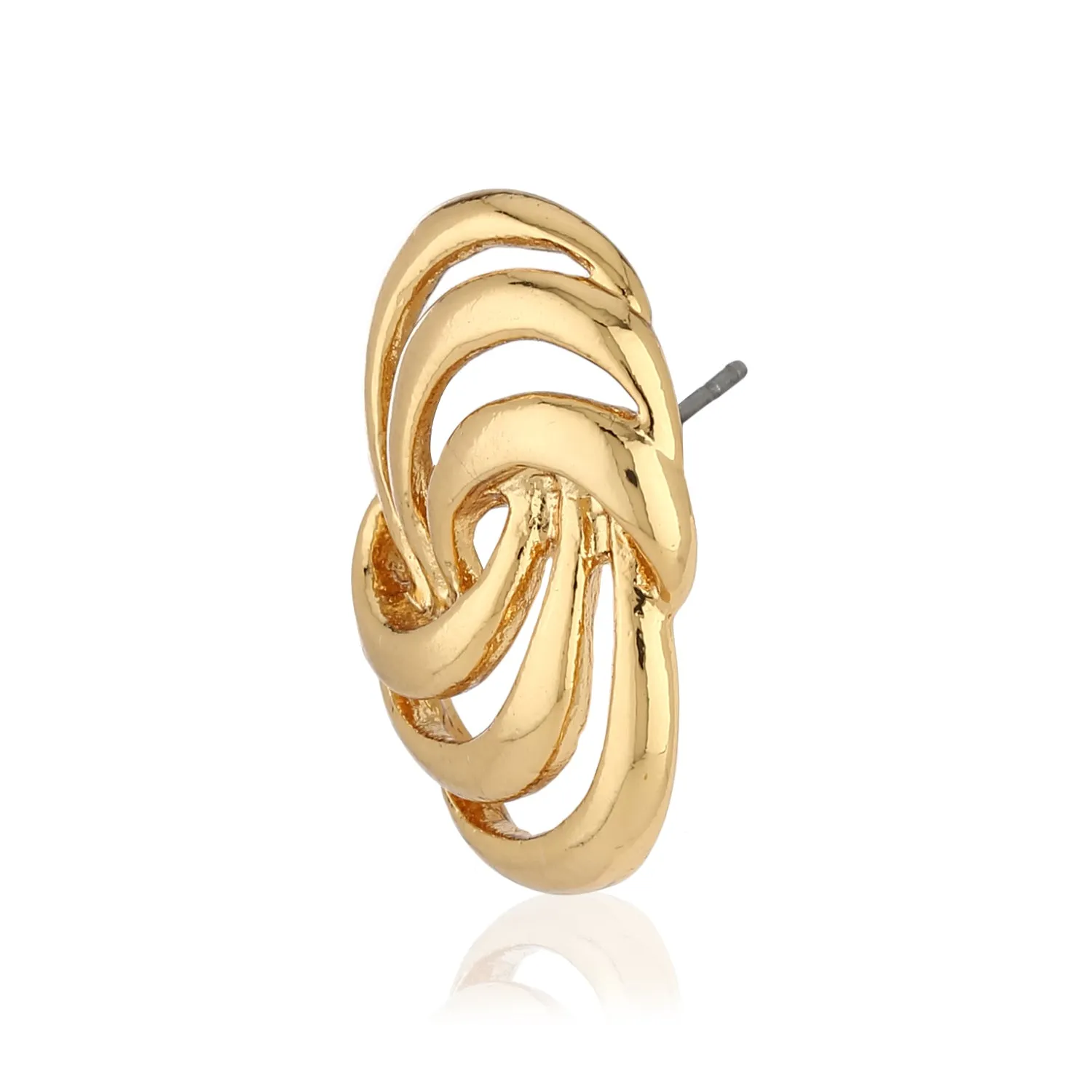 Designer Gold Tone Earrings