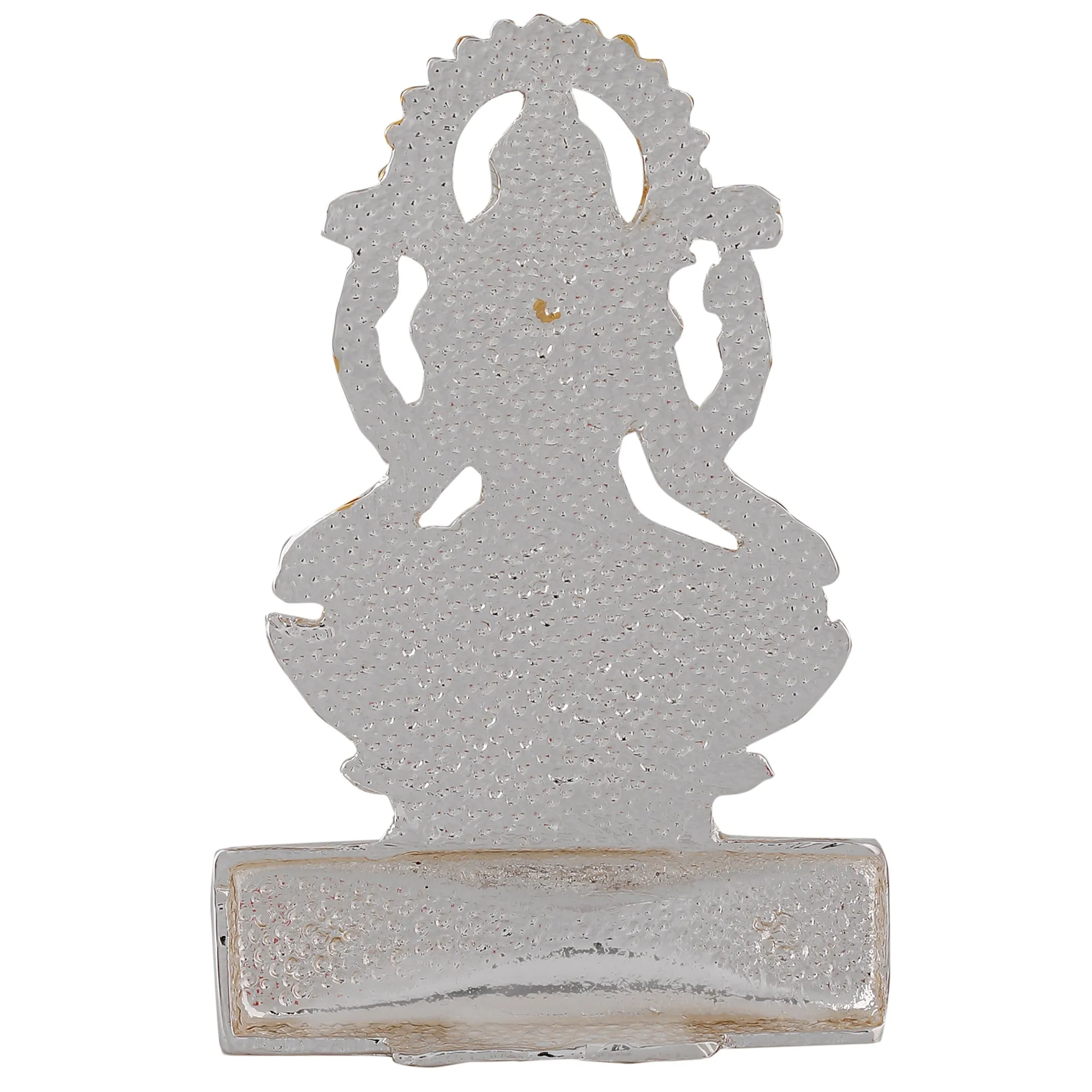 Estele Gold & Rhodium Plated Goddess Lakshmi Ji Idol