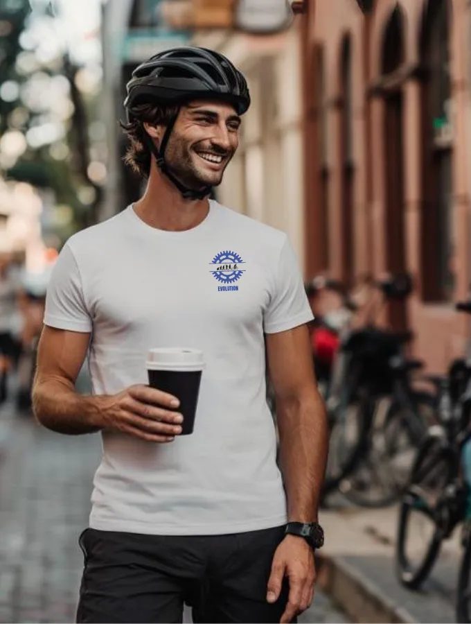 EVOLUTION TEE - CYCLE SERIES - WHITE