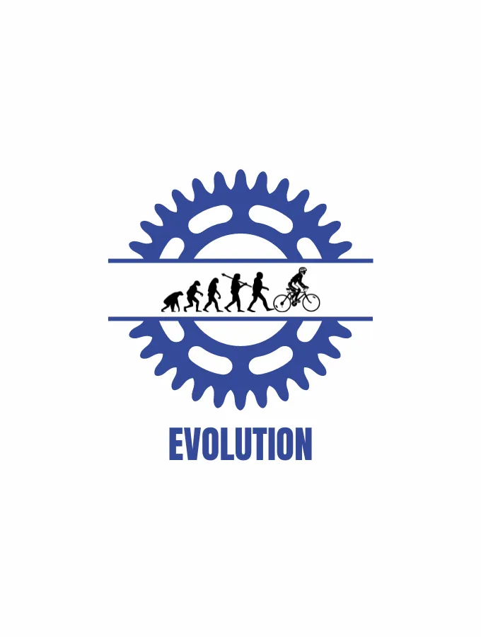 EVOLUTION TEE - CYCLE SERIES - WHITE