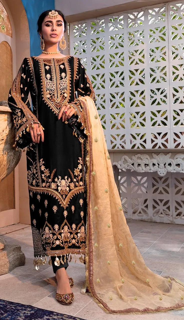 FEPIC ROSEMEEN D-5244  VELVET SUIT