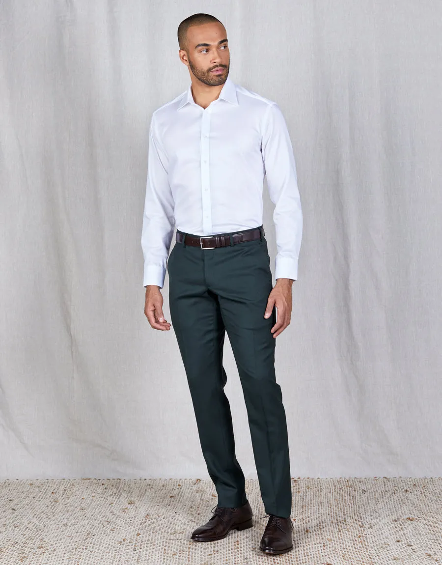 Fresh Dark Green Two Piece Suit