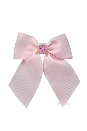 Heart Cocktail Hair Bow