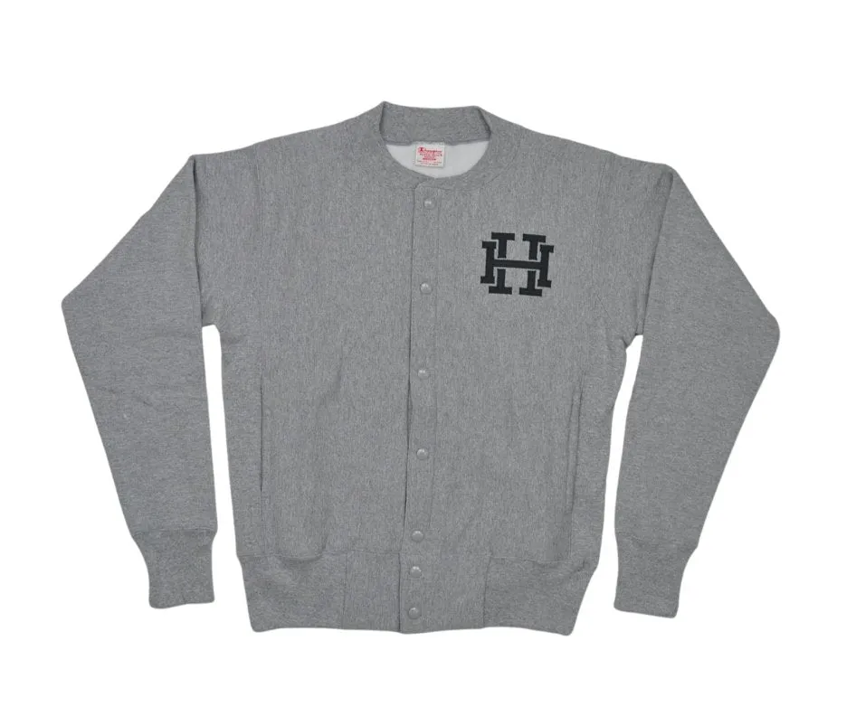 HH Champion Snap Front Sweatshirt - Grey