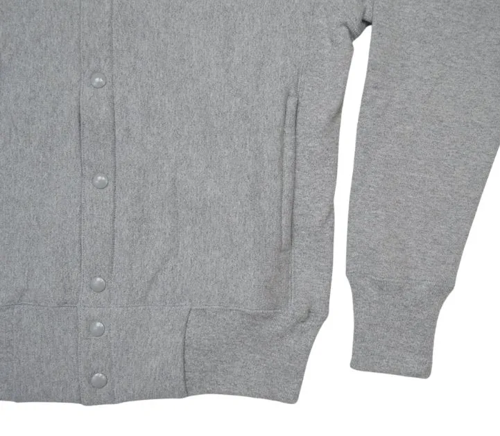 HH Champion Snap Front Sweatshirt - Grey