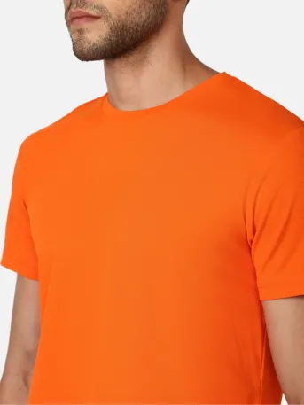 Hummel Budoc Mens T-Shirt Pack Of 2(White/Orange)