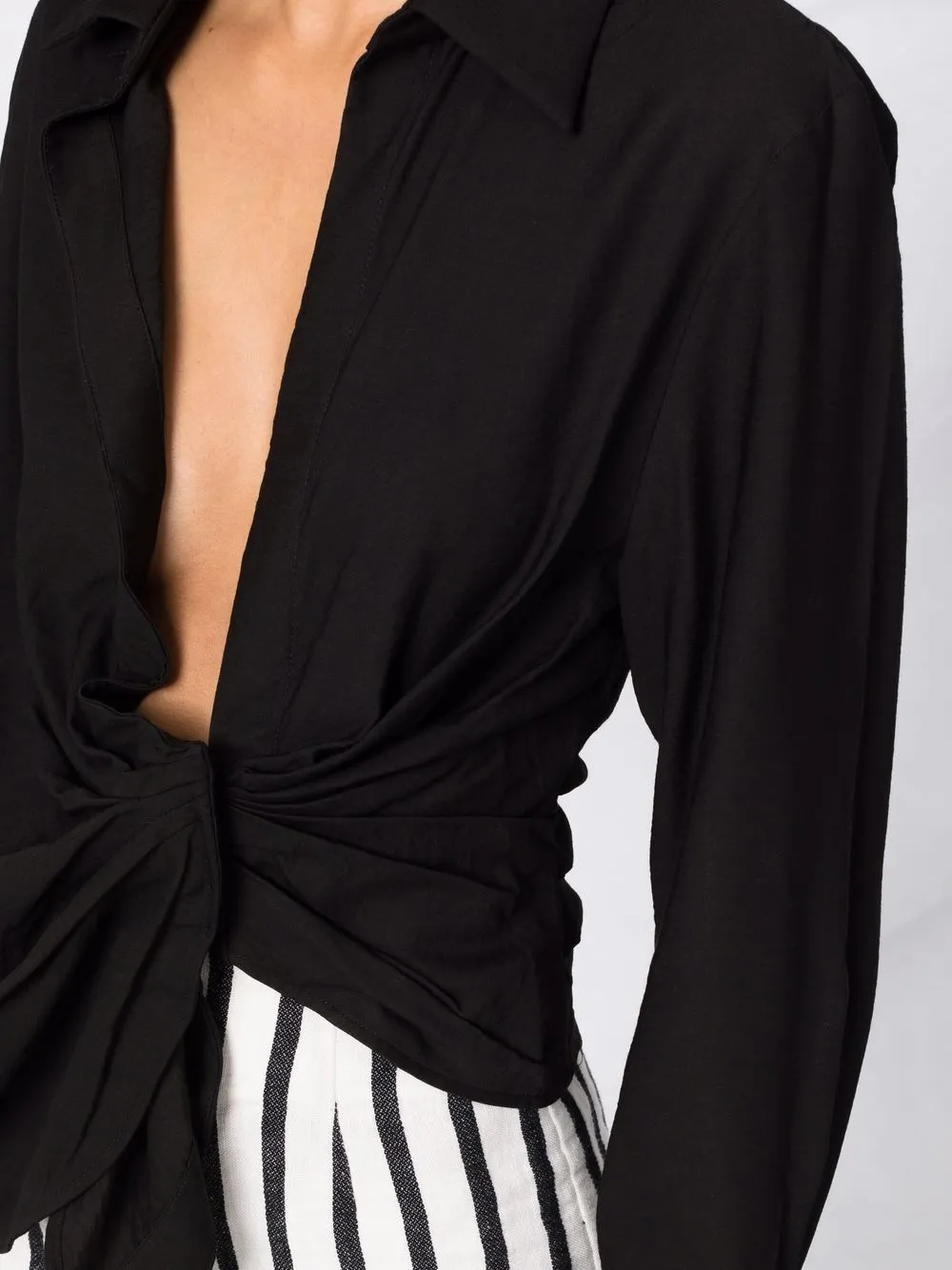 JACQUEMUS Shirts Black