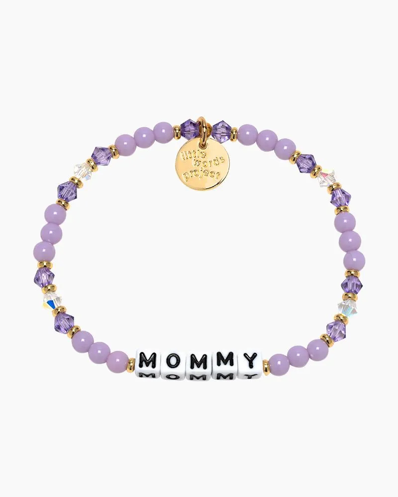 LITTLE WORDS BRACELET - MOMMY