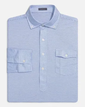 Logan Long Sleeve Stripe Popover - Closeout