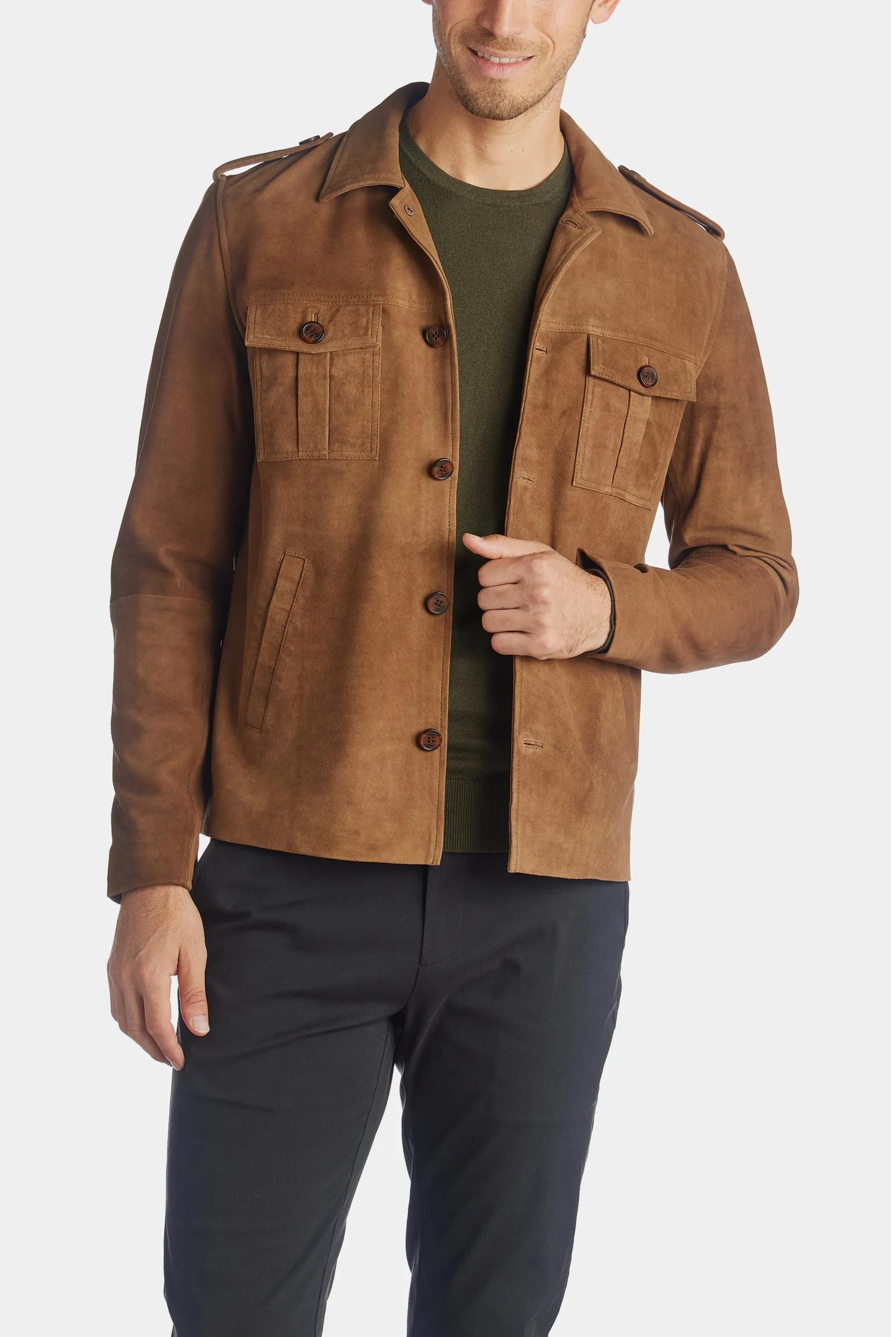 Luke Suede Jacket