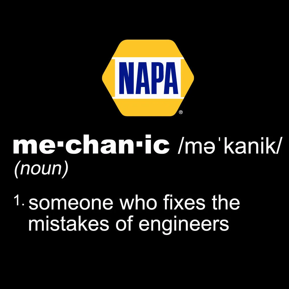 Mechanic Definition Unisex Sweatshirts