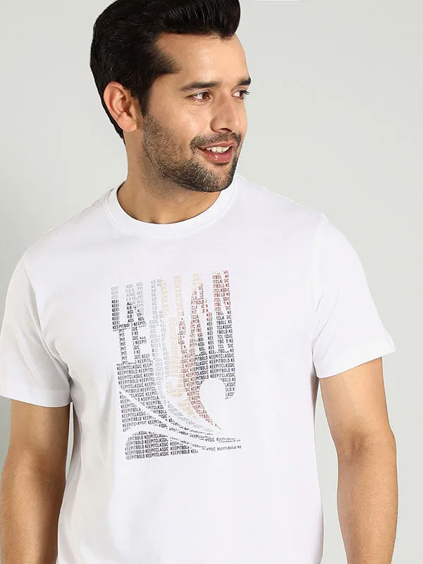 Men Graphic Crew Neck T-Shirt