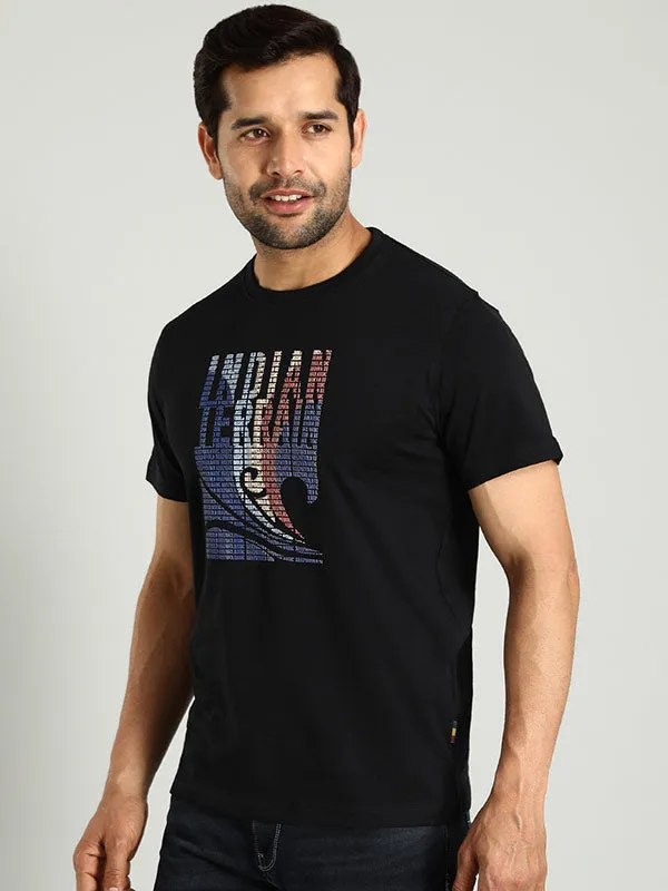 Men Graphic Crew Neck T-Shirt